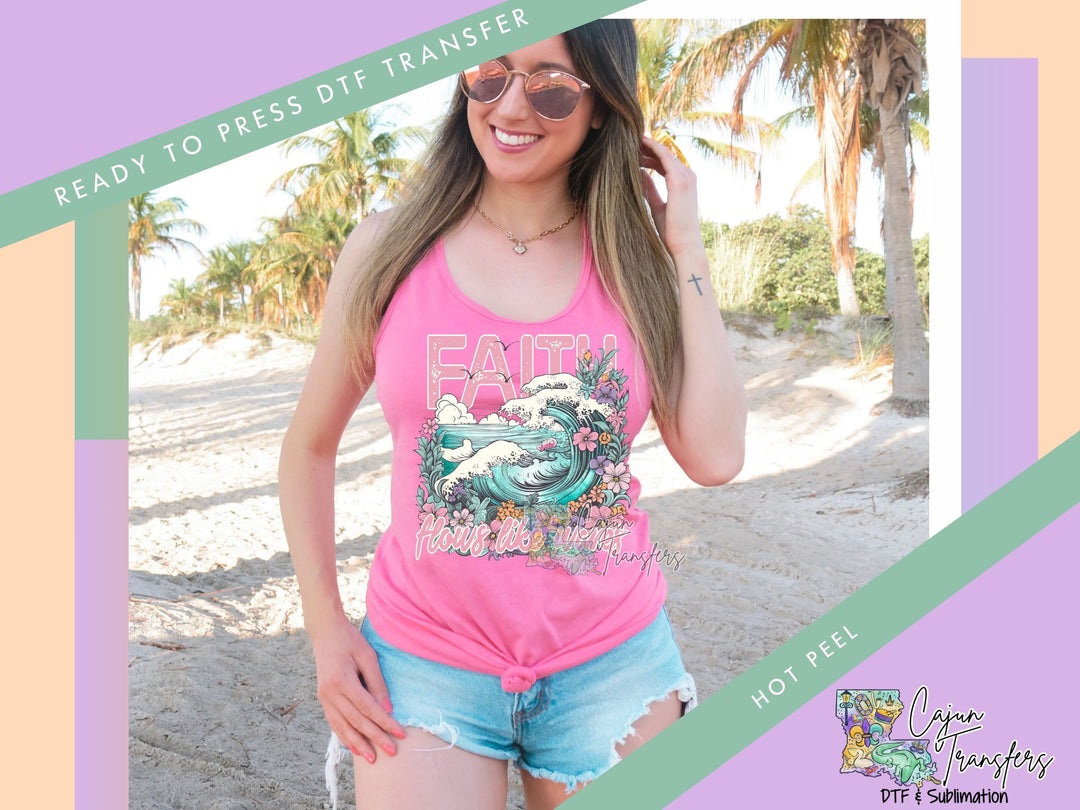 a woman wearing a pink tank top and shorts