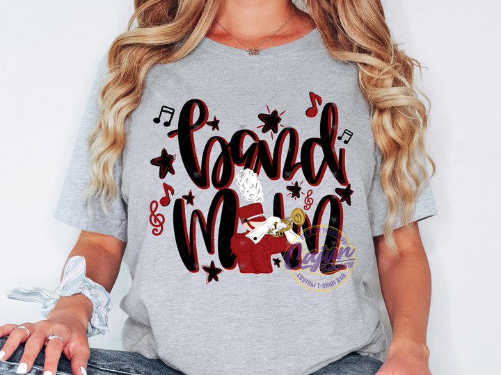 Band Mom - Maroon & Black