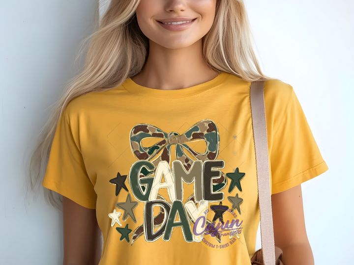Game Day Camo Bow