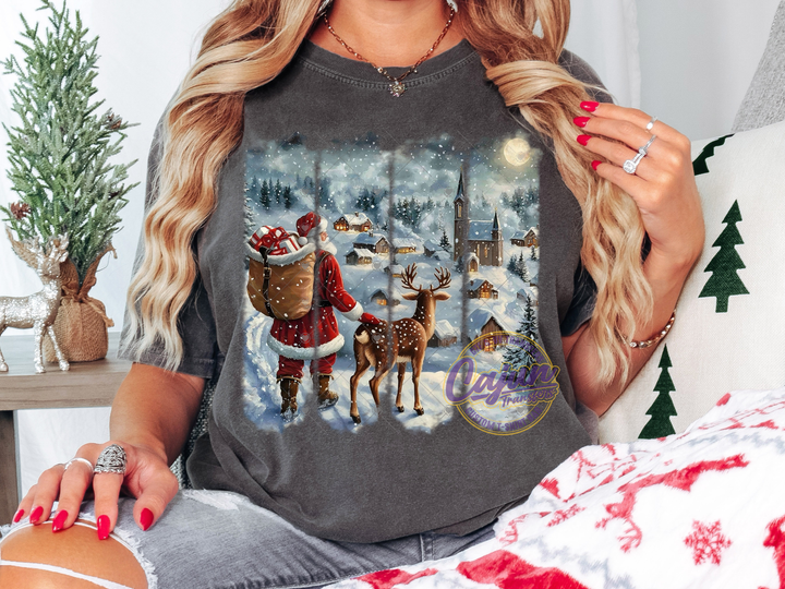 Santa in the Village