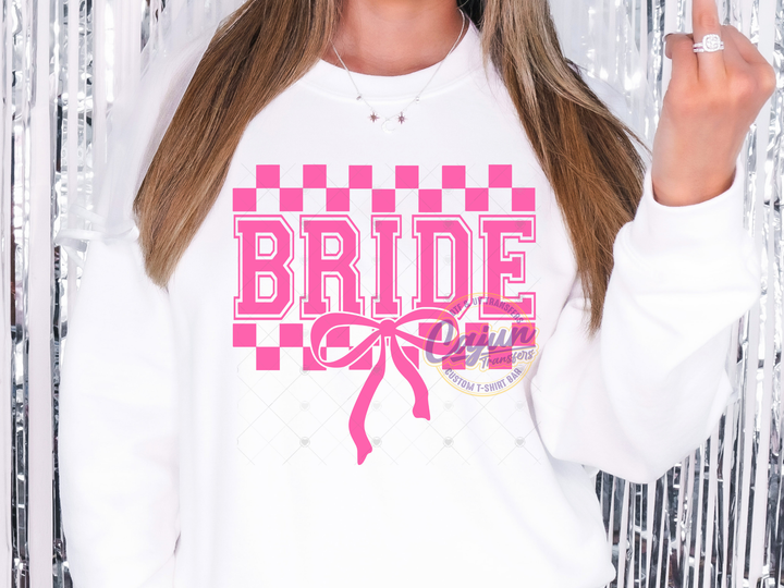 Bride Pink Bow