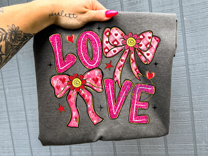Love & Bow Collage