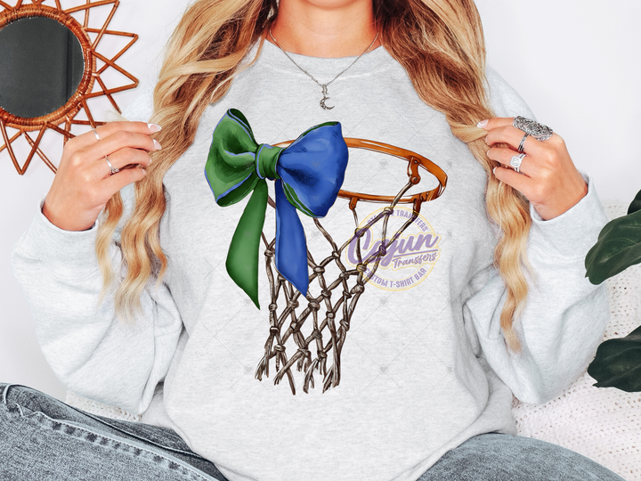 FJH Hurricanes Basketball Hoop