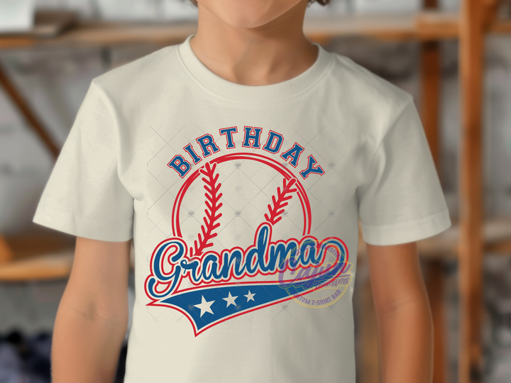 Baseball Birthday Grandma