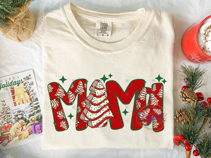 Christmas Tree Cake Mama