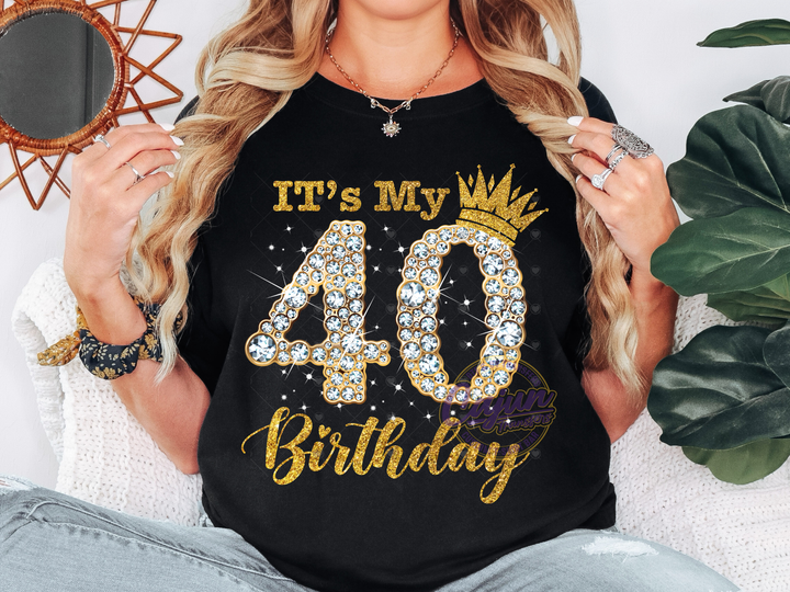It's my 40th Birthday