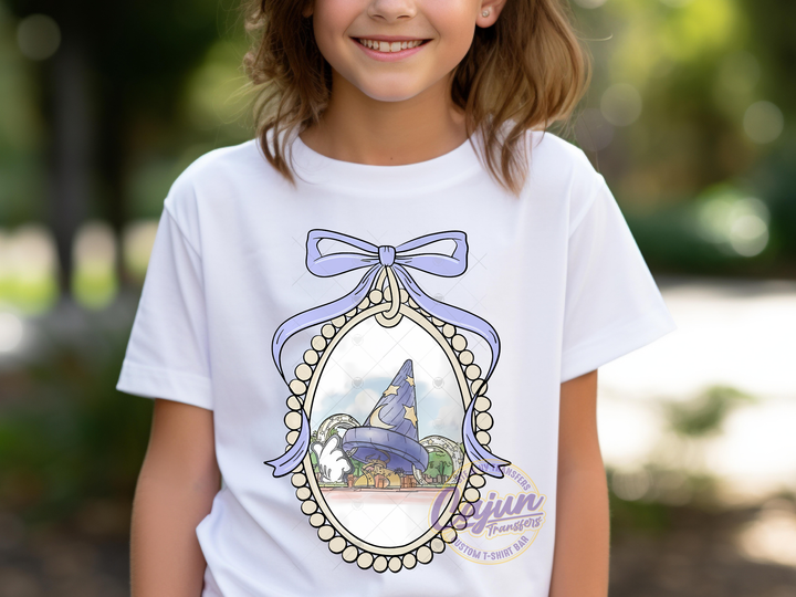 Mouse Hat-Blue Bow