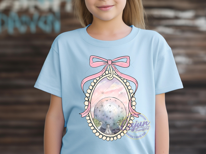 Golf Ball-Pink Bow
