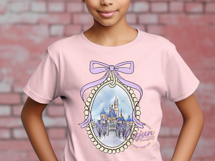Castle in Mirror-Purple Bow