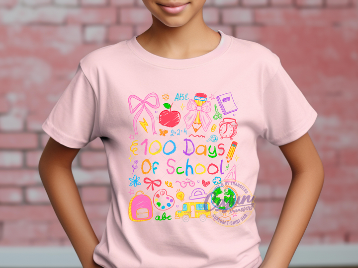 100 Days of School Doodle