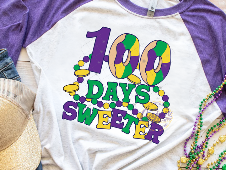 Mardi Gras 100 Days Sweeter