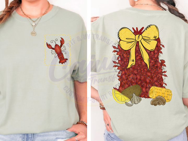 Crawfish Sack with a Bow