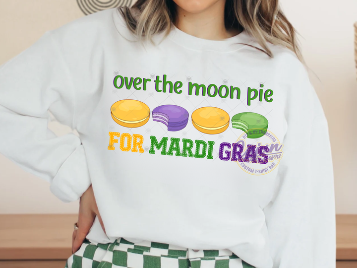 Over the Moon Pie for Mardi Gras