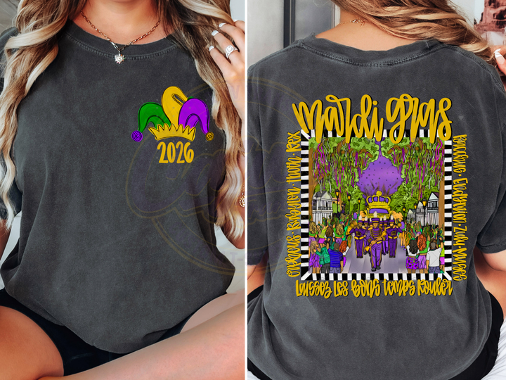 Mardi Gras Parade Gold