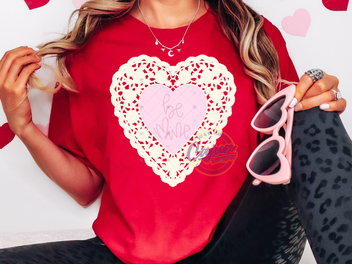Be Mine Lace Heart