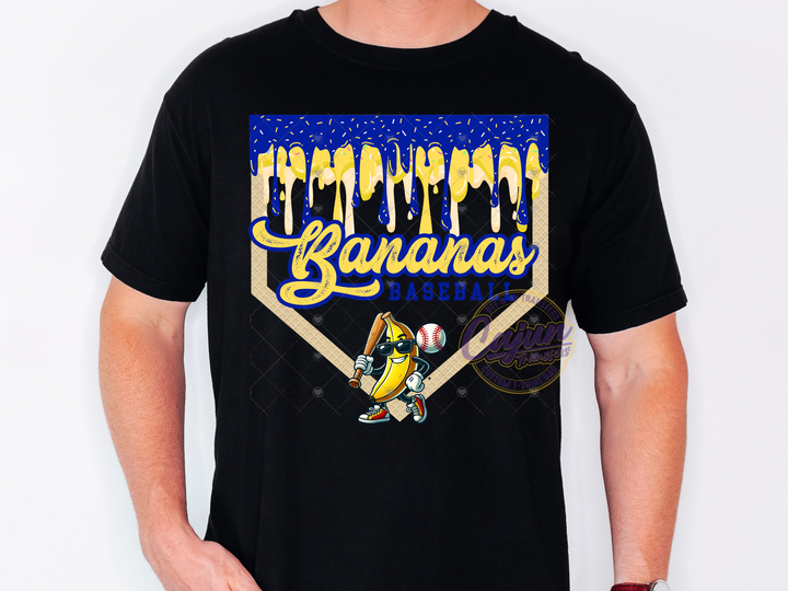 Bananas Baseball Drip