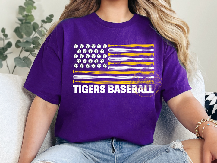 Tigers Baseball Flag