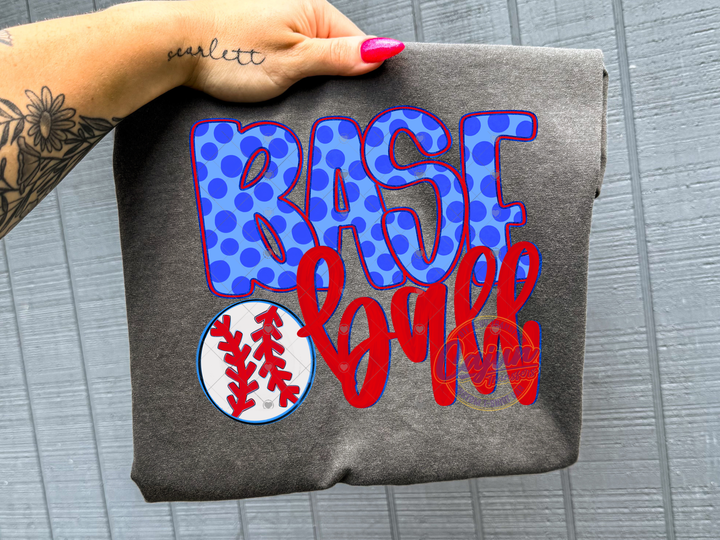Baseball - Dark Blue