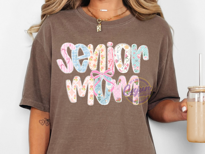 Senior Mom Floral Lace