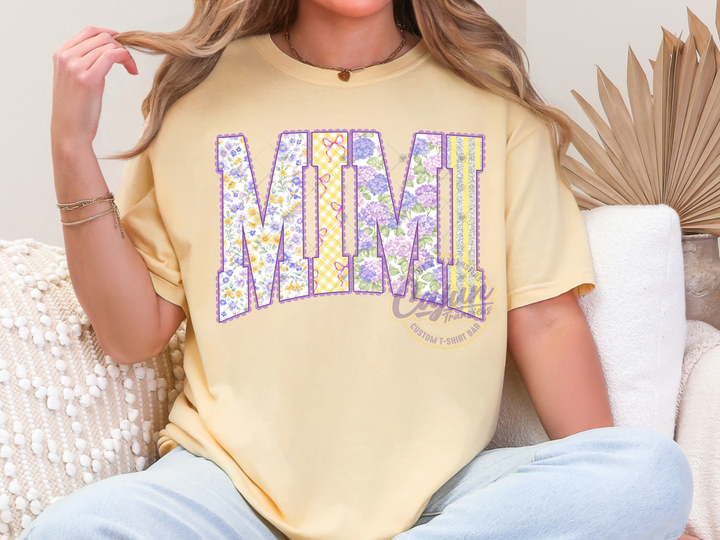 Purple Floral Lace Mimi