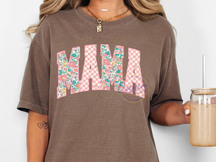 Pink Floral Lace Mama