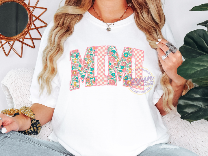Pink Floral Lace Mimi