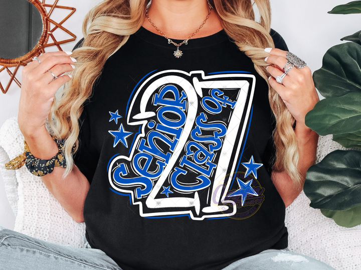 Senior 2027 Royal Blue