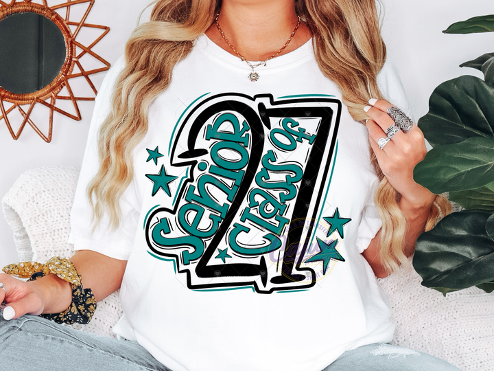 Senior 2027 Teal