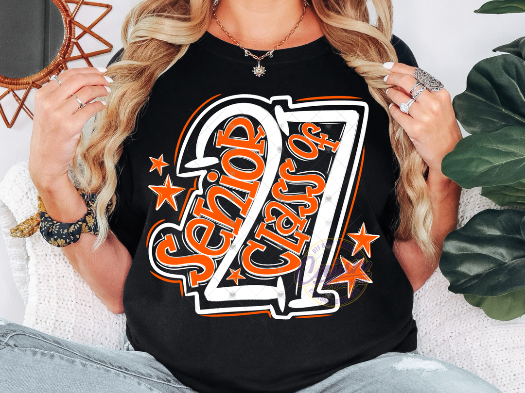 Senior 2027 Orange