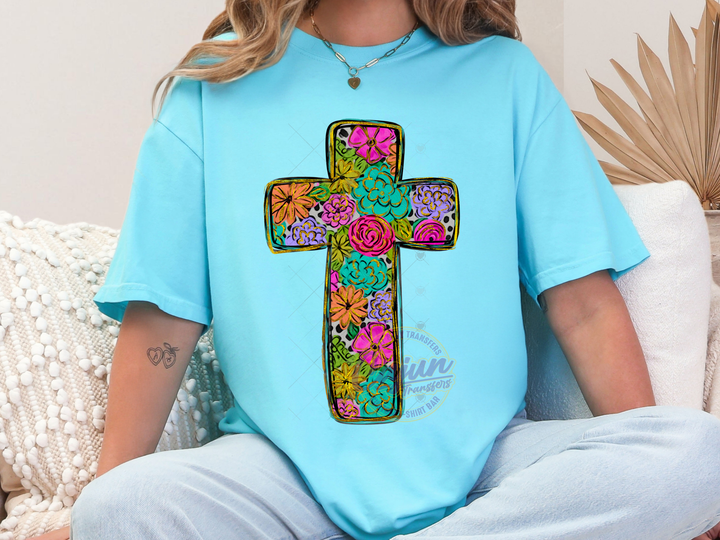 Floral Cross