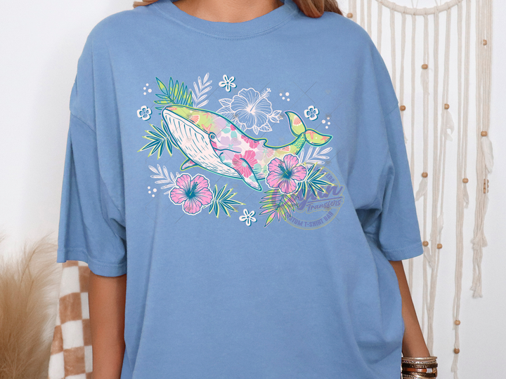 Floral Whale