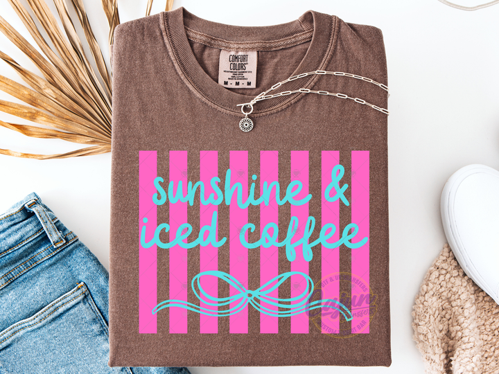 Sunshine & Iced Coffee - Pink