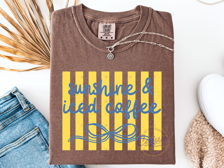 Sunshine & Iced Coffee - Yellow