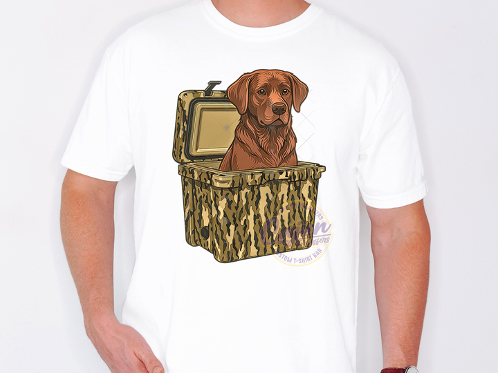 Dog & Camo Ice Chest