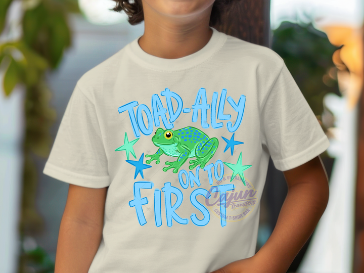 Toad-Ally on to First