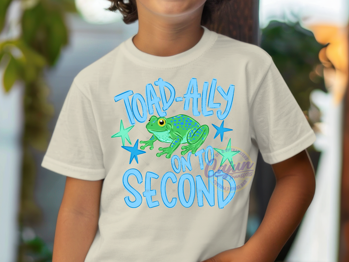 Toad-Ally on to Second