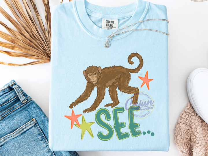 Monkey See - Green
