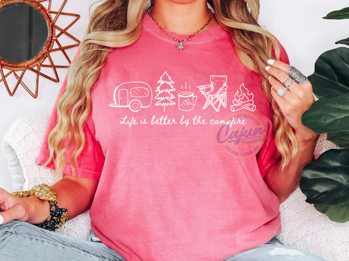 Life is Better by the Campfire