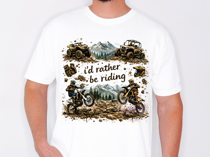 I'd Rather be Riding - Mountains
