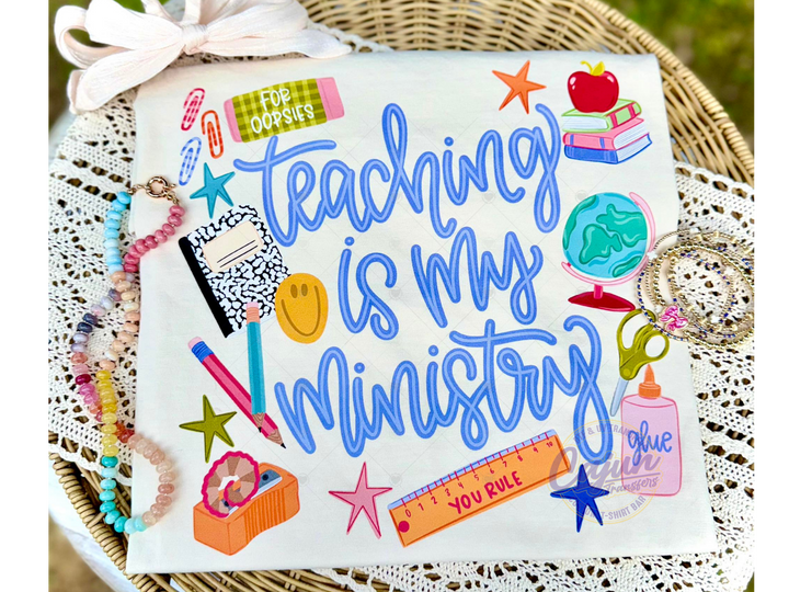 Teaching is my Ministry - Blue