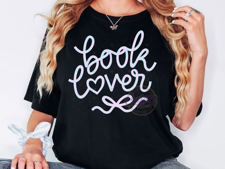 Book Lover - Blue & Pink