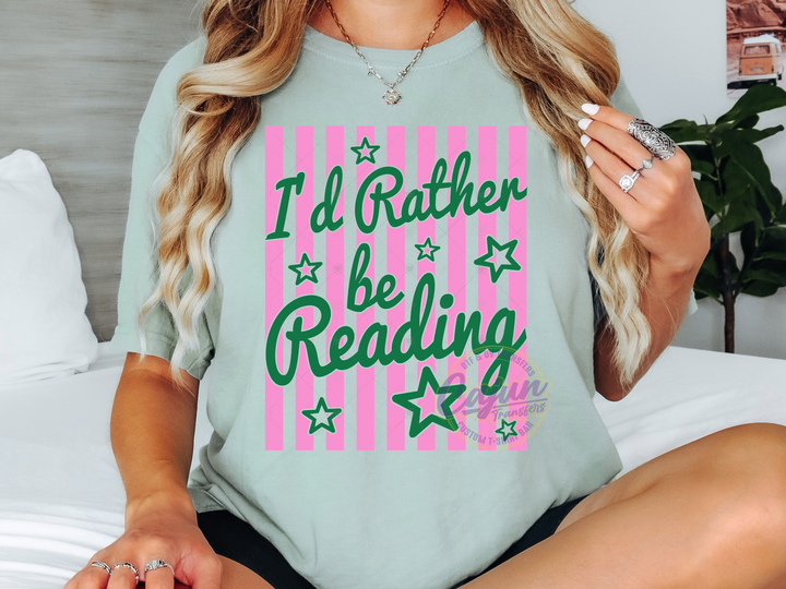 I'd rather be Reading