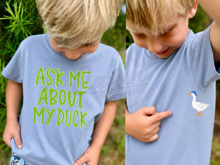 Ask me about my Duck