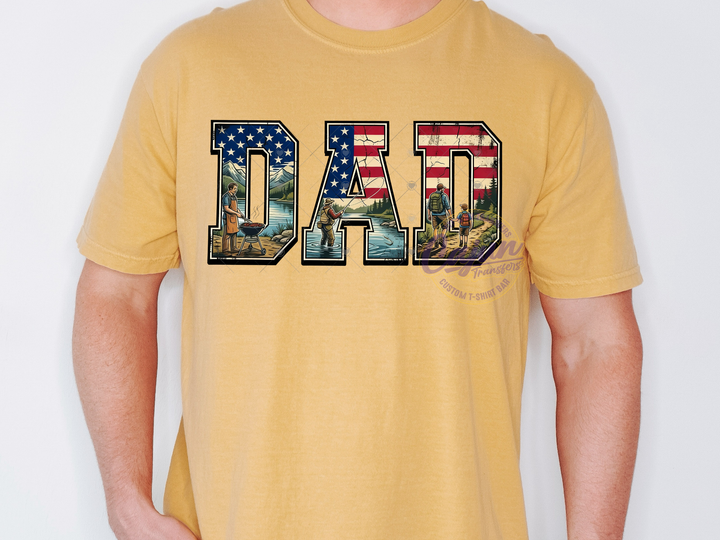 DAD American Flag