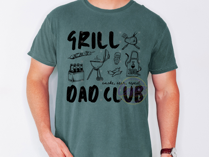 Grill Dad Club - Black