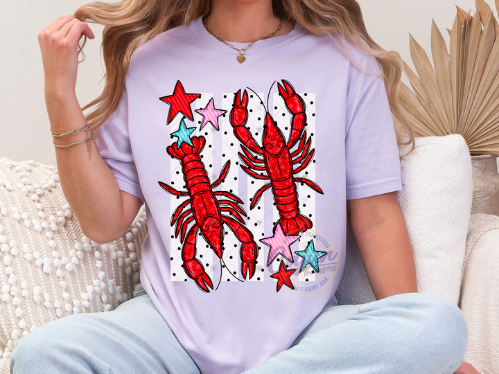 Crawfish w/ Stars Striped