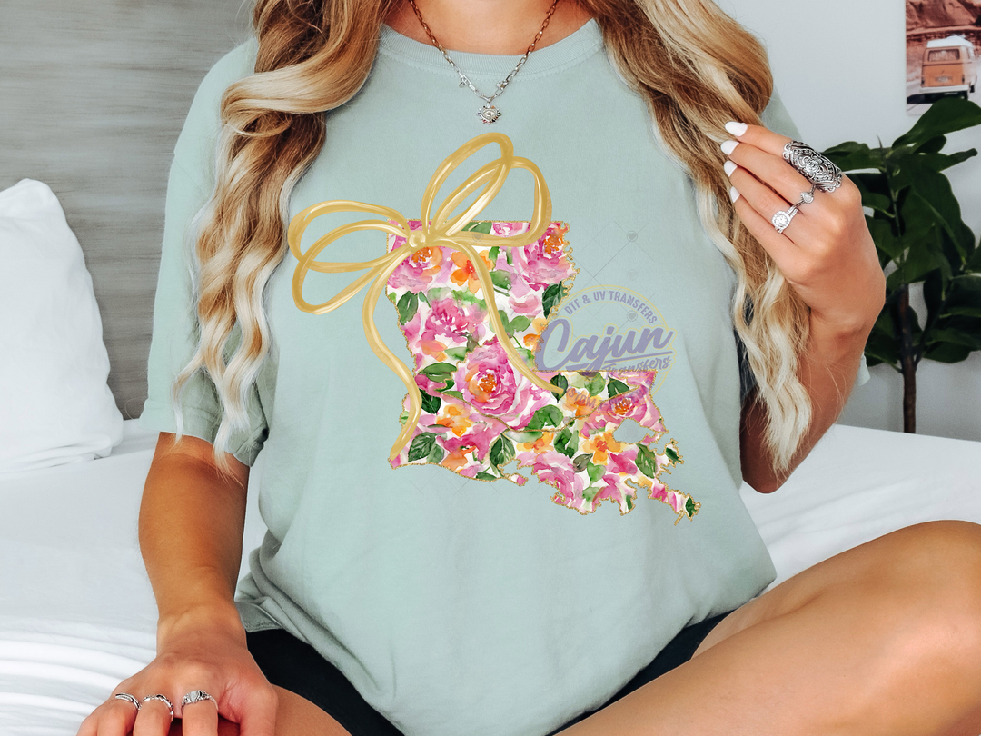Louisiana Floral Bow