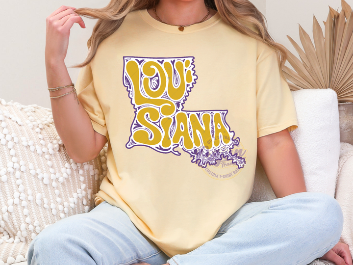Louisiana Purple & Gold