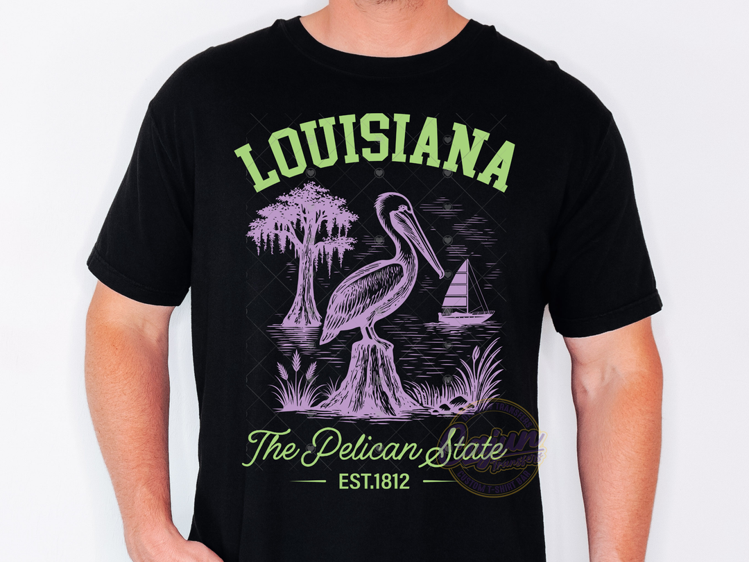 The Pelican State - Light Purple