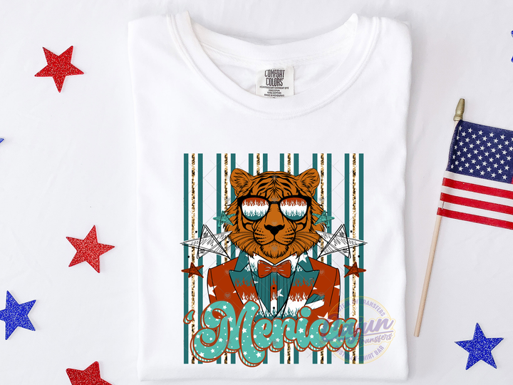 'Merica Tiger Striped